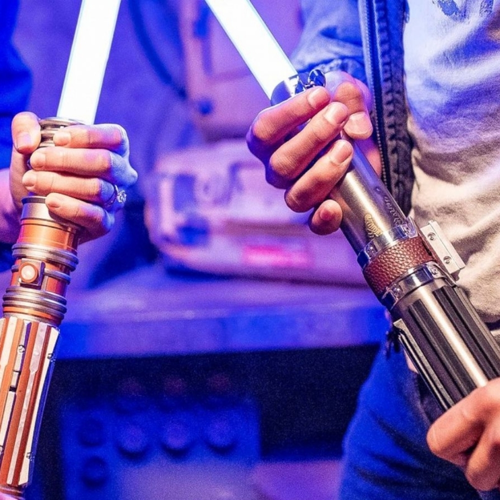Factory sealed Luke and Leia Skywalker Hilt set